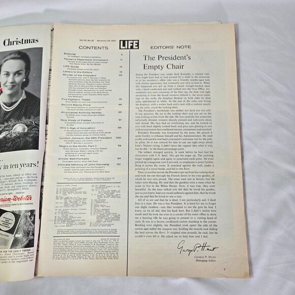 Life Magazine JFK Memorial Edition November 29 1963 Assassination Lyndon Johnson - Picture 2 of 8